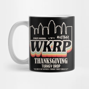 Thanksgiving Day First Annual WKRP in Cincinnati City Skyline Mug